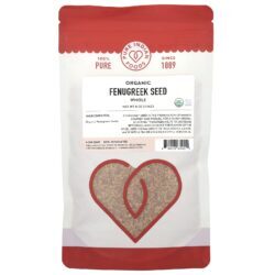 Pure Indian Foods Semente de Fenacho Orgânico Inteiro 226 g (8 oz)