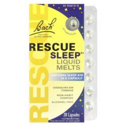 Bach Suplementos Líquidos Rescue Sleep® 28 Cápsulas