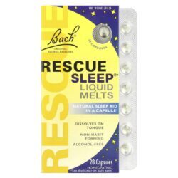 Bach Suplementos Líquidos Rescue Sleep® 28 Cápsulas