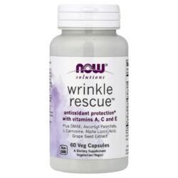 NOW Foods Solutions Wrugal Rescue™ 60 Cápsulas Vegetais