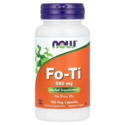NOW Foods Fo-Ti 560 mg 100 Cápsulas Vegetais
