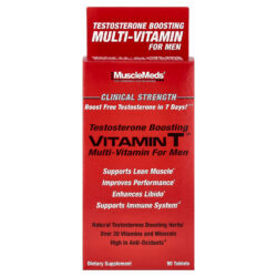 MuscleMeds Vitamin T™ Multivitamínico de Reforço de Testosterona para Homens 90 Comprimidos