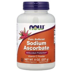 NOW Foods Ascorbato de Sódio em Pó 227 g (8 oz)