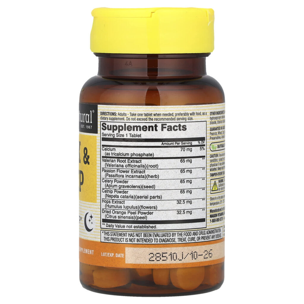 Mason Natural Relaxamento e Sono 90 Comprimidos - Imagem 2