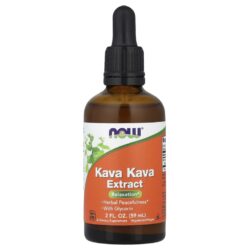 NOW Foods Extrato de Kava Kava com Glicerina 59 ml (2 fl oz)