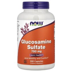 NOW Foods Sulfato de Glicosamina 240 Cápsulas (075 g por Cápsula)