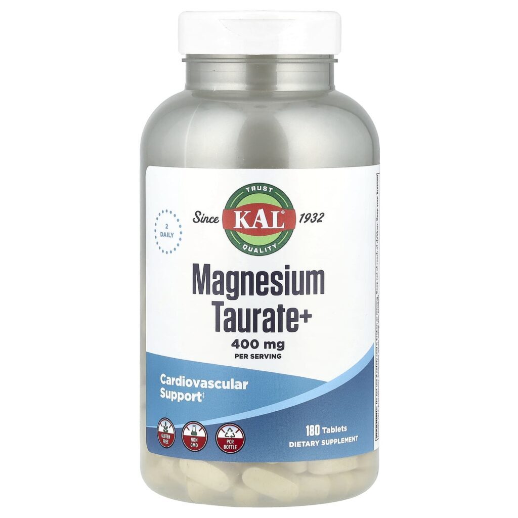 KAL Taurato de Magnésio+ 180 Comprimidos