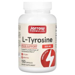Jarrow Formulas L-Tirosina 500 mg 100 Cápsulas