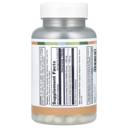 LifeTime Vitamins Fórmula do Complexo de Glicosamina e Condroitina 60 Cápsulas — foto 2