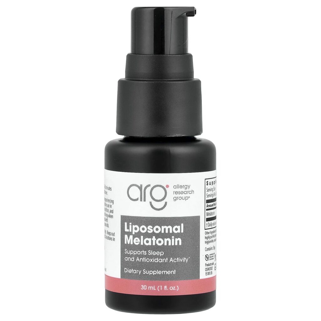 Allergy Research Group Melatonina Lipossomal 30 ml (1 fl oz)