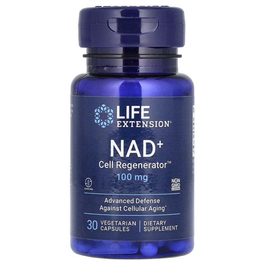 Life Extension NAD+ Cell Regenerator 100 mg 30 Cápsulas Vegetarianas