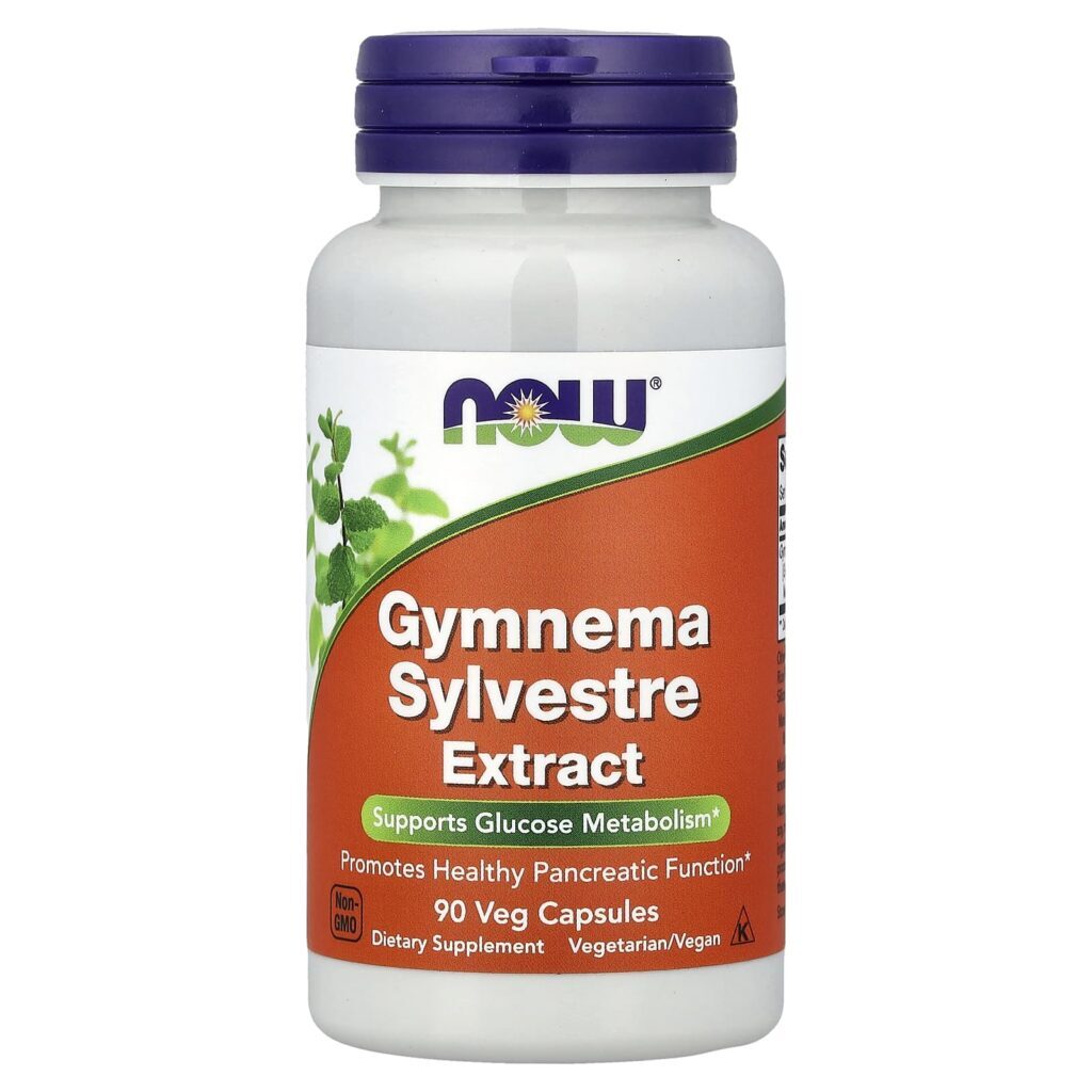 NOW Foods Extrato de Gymnema sylvestre 90 Cápsulas Vegetais (400 mg por Cápsula)