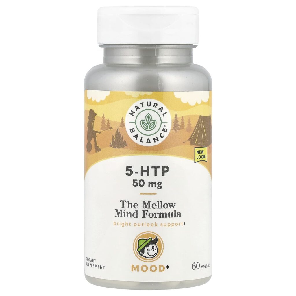 Natural Balance 5-HTP 50 mg 60 VegCaps