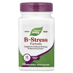 Natures Way Fórmula B-Stress 100 Cápsulas Veganas