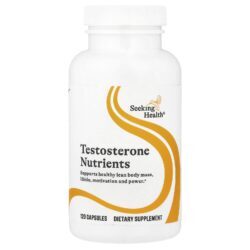 Seeking Health Nutrientes para Testosterona 120 Cápsulas
