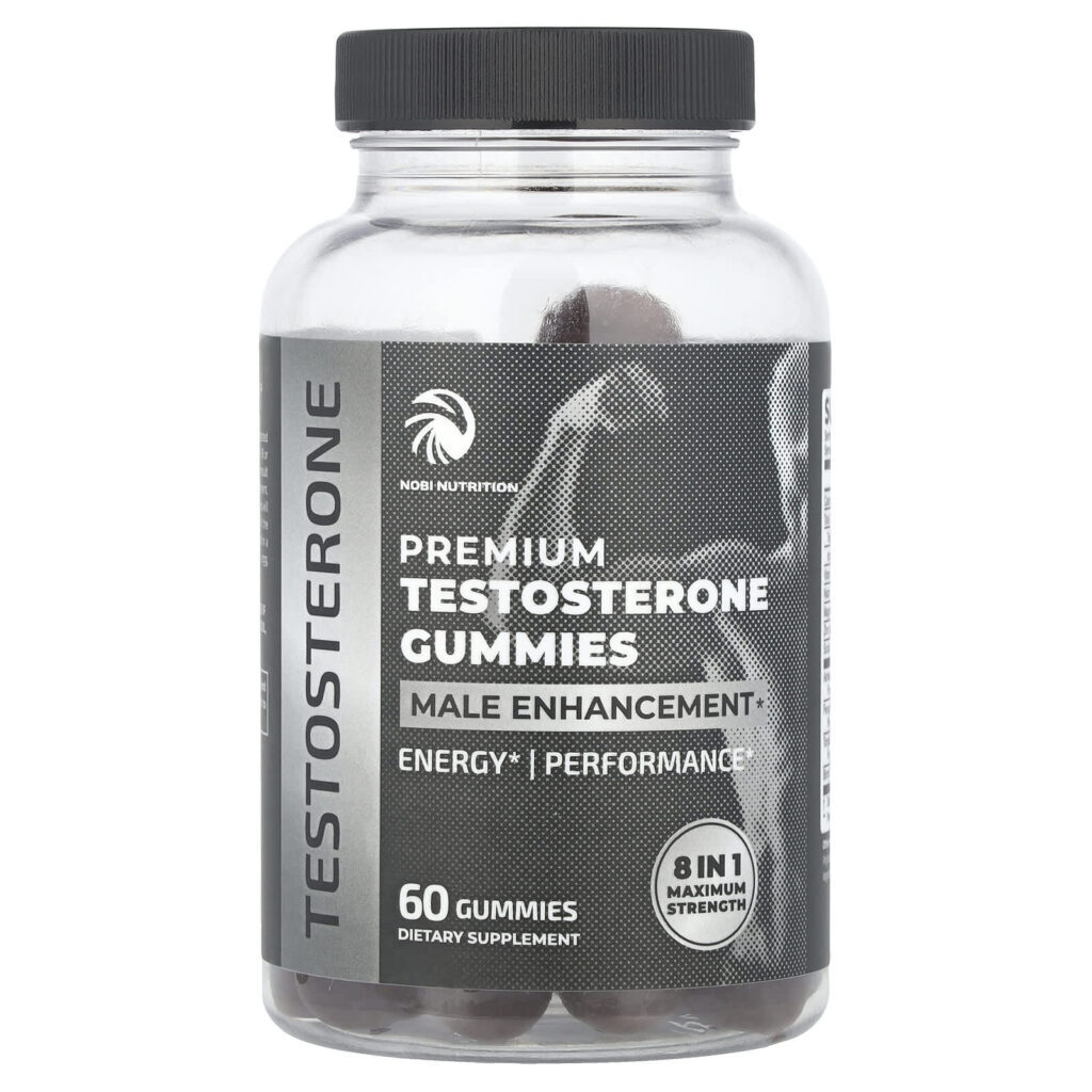 Nobi Nutrition Gomas de Testosterona Premium 60 Gomas