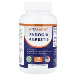 Vitamatic Fadogia agrestis 180 Cápsulas Vegetais (600 mg por Cápsula)