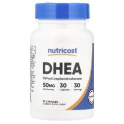 Nutricost DHEA 50 mg 30 Cápsulas
