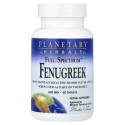 Planetary Herbals Full Spectrum™ Fenacho 600 mg 60 Comprimidos