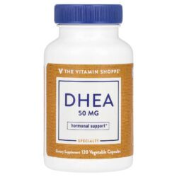 The Vitamin Shoppe DHEA 50 mg 120 Cápsulas Vegetais