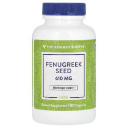 The Vitamin Shoppe Semente de Fenacho 610 mg 100 Cápsulas