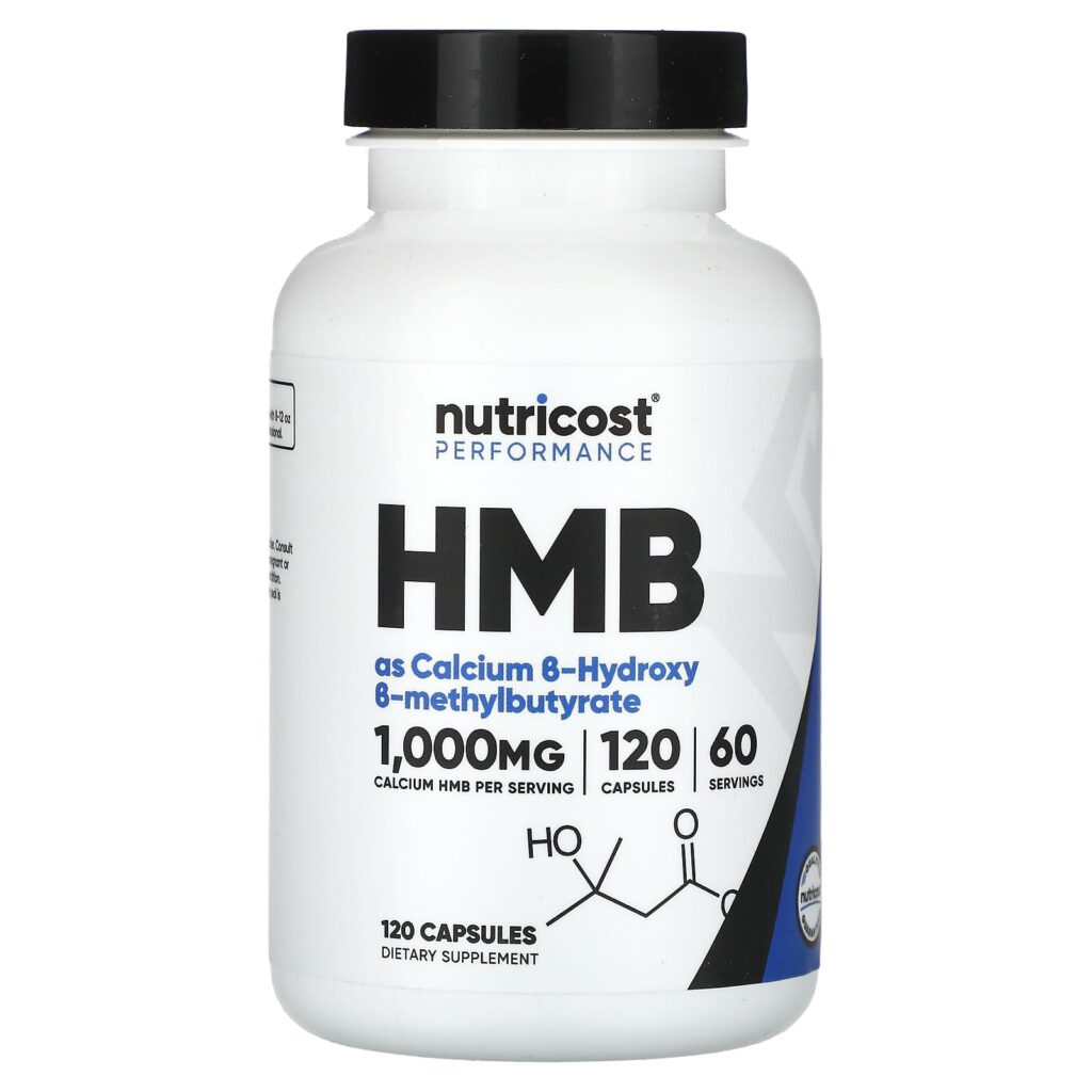 Nutricost Performance HMB 120 Cápsulas (500 mg por Cápsula)