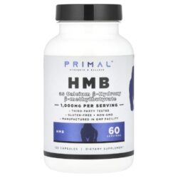 PrePrimal HMB 120 Cápsulas (500 mg por Cápsula)