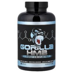 Gorilla Mind HMB 240 Cápsulas (500 mg por Cápsula)