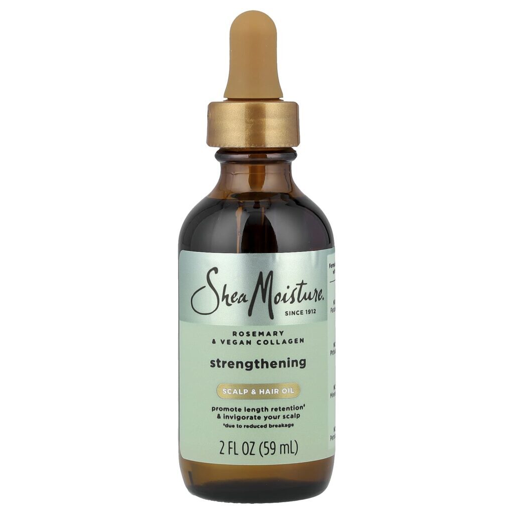 SheaMoisture Óleo Fortalecedor do Couro Cabeludo e do Couro Cabeludo 59 ml (2 fl oz)