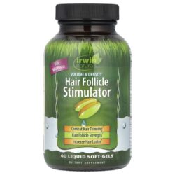 Irwin Naturals Estimulador do Folículo Capilar Para Mulheres 60 Cápsulas Softgel Líquidas