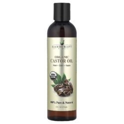 Handcraft Blends Óleo de Rícino Orgânico 236 ml (8 fl oz)