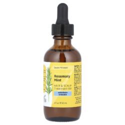 Seven Minerals Alecrim e Menta Óleo de Tratamento para Cabelos e Couro Cabeludo Com Biotina e Queratina 60 ml (2 fl oz)