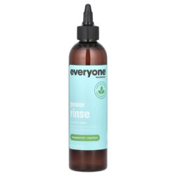 Everyone Enxágue Poderoso Para Todos os Tipos de Cabelo Hortelã-Pimenta + Melaleuca 237 ml (8 fl oz)