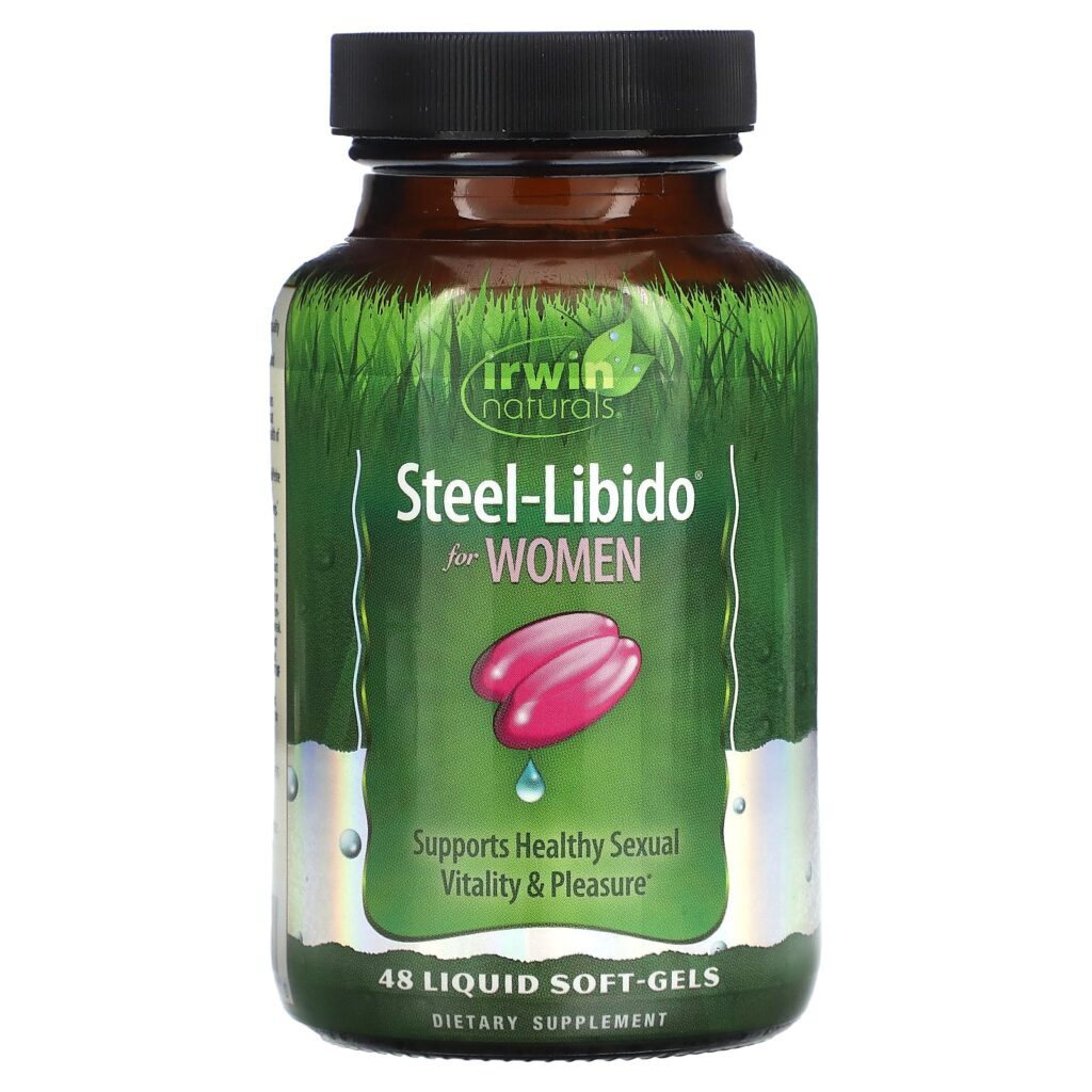 Irwin Naturals Steel-Libido For Women 48 Cápsulas Softgel Líquidas