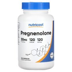 Nutricost Pregnenolona 30 mg 120 Cápsulas