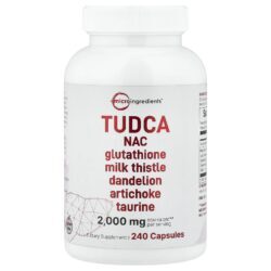 Micro Ingredients TUDCA 240 Cápsulas