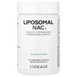 Codeage NAC Lipossomal 120 Cápsulas Vegetais (450 mg por Cápsula)