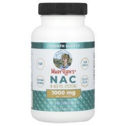 MaryRuths NAC 120 Cápsulas (500 mg por Cápsula)