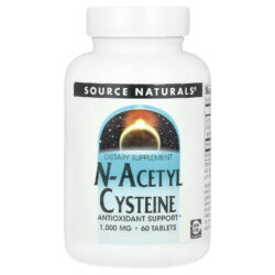 Source Naturals Acetilcisteína 1.000 mg 60 Comprimidos