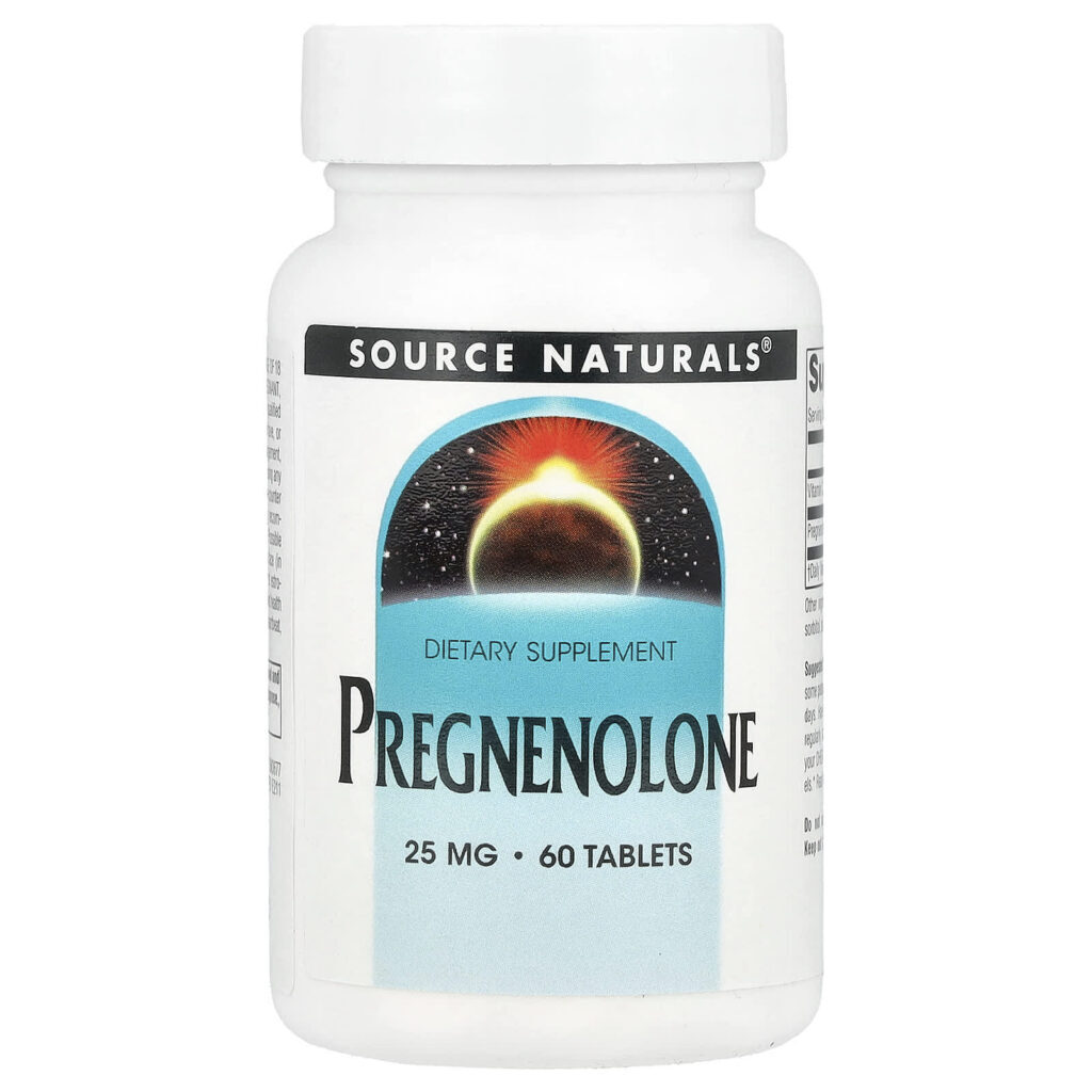 Source Naturals Pregnenolona 25 mg 60 Comprimidos