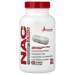 Metabolic Nutrition NAC 90 Cápsulas (650 mg por Cápsula)