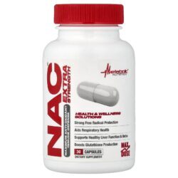 Metabolic Nutrition NAC 30 Cápsulas (650 mg por Cápsula)