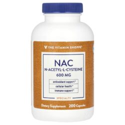 The Vitamin Shoppe NAC 600 mg 200 Cápsulas