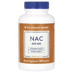 The Vitamin Shoppe NAC 600 mg 100 Cápsulas