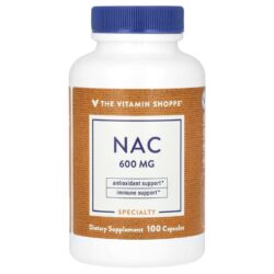 The Vitamin Shoppe NAC 600 mg 100 Cápsulas