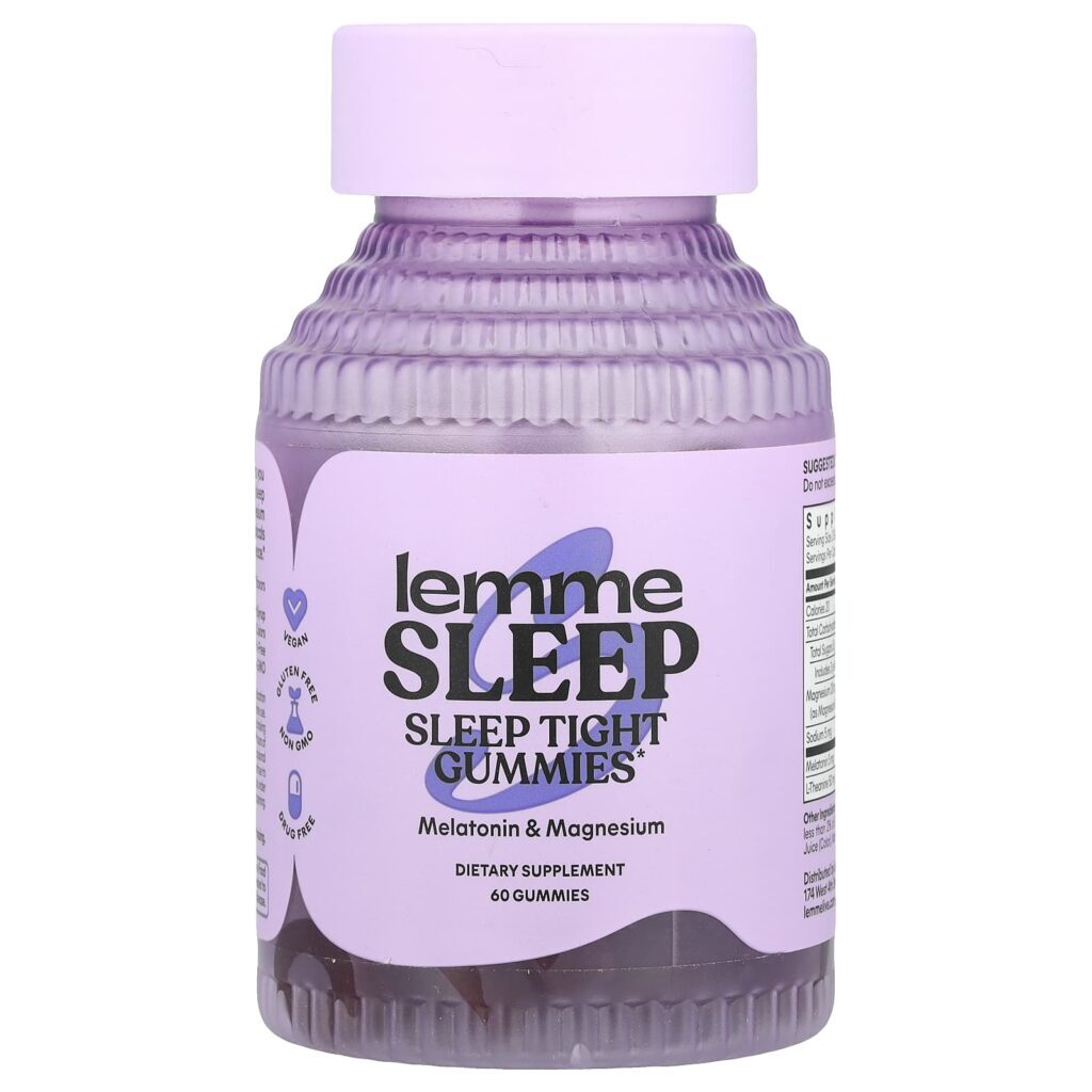Lemme Gomas Sleep Tight Frutos Silvestres 60 Gomas