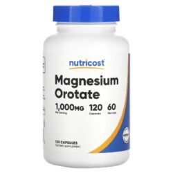 Nutricost Orotate de Magnésio 120 Cápsulas (500 mg por Cápsula)