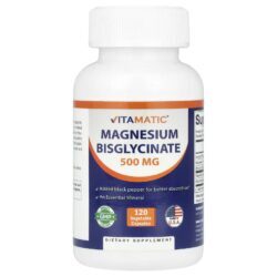 Vitamatic Bisglicinato de Magnésio 120 Cápsulas