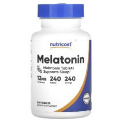 Nutricost Melatonina 12 mg 240 comprimidos