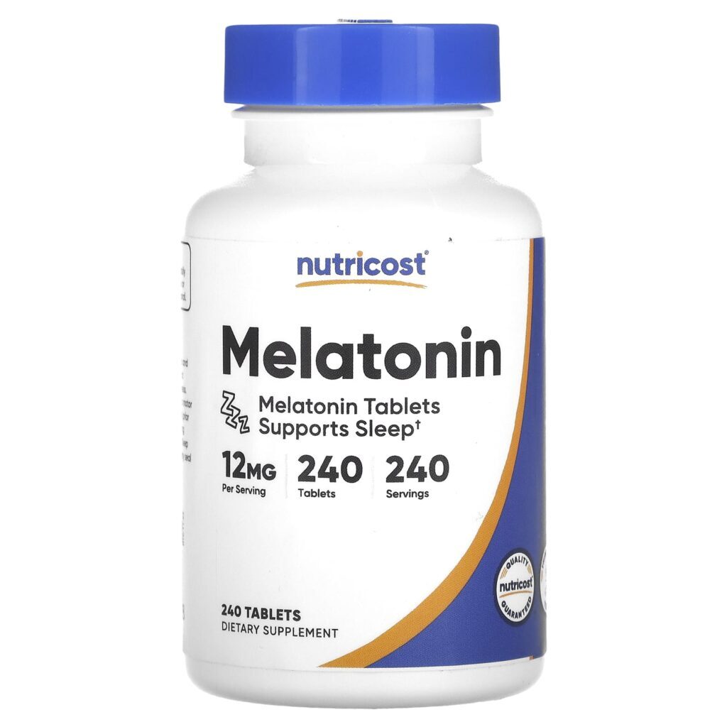 Nutricost Melatonina 12 mg 240 comprimidos